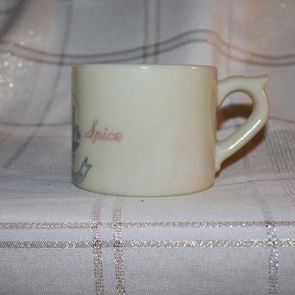 VINTAGE 1930's- 1940's EARLY OLD SPICE SHAVING MUG HULL POTTERY SHIP FRIENDSHIP! - Picture 10 of 16
